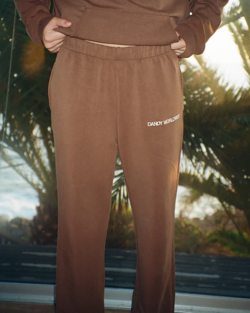 Dandy Butter Lux Sweatpants Brown | USA EM2-94169E12